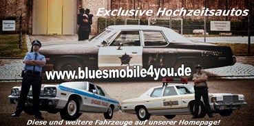 Hochzeitsauto-Vermietung - Art des Fahrzeugs: Oldtimer - Franken - Exklusive Autos für besondere Anlässe - Bluesmobil Dodge Monaco von bluesmobile4you