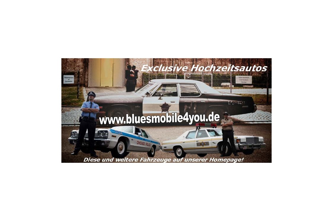 Hochzeitsauto: Exklusive Autos für besondere Anlässe - Bluesmobil Dodge Monaco von bluesmobile4you