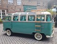 Hochzeitsauto: Dein Hochzeitsauto VW T1 Samba Bus türkis-weiss BJ 1968 