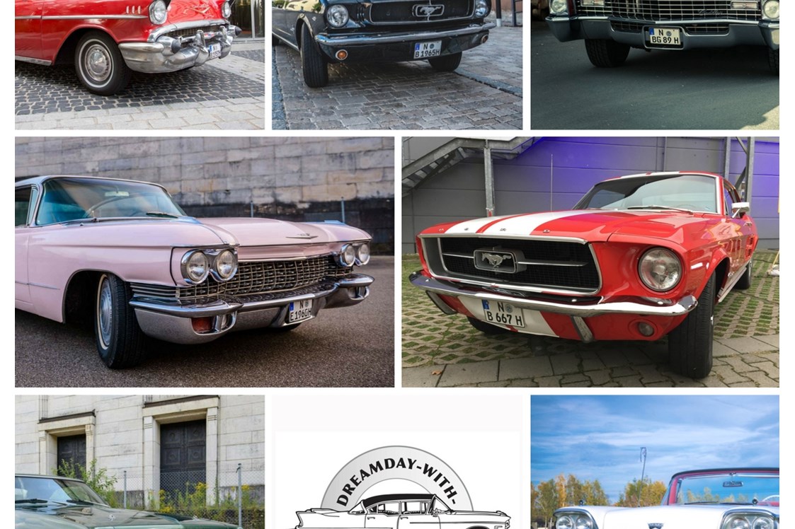 Hochzeitsauto: Alle Oldtimer bei Dreamday with Dreamcar - Ford Mustang Cabrio von Dreamday with Dreamcar - Nürnberg