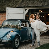 Hochzeitsauto - VW Käfer Cabrio