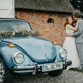 Hochzeitsauto: VW Käfer Cabrio
