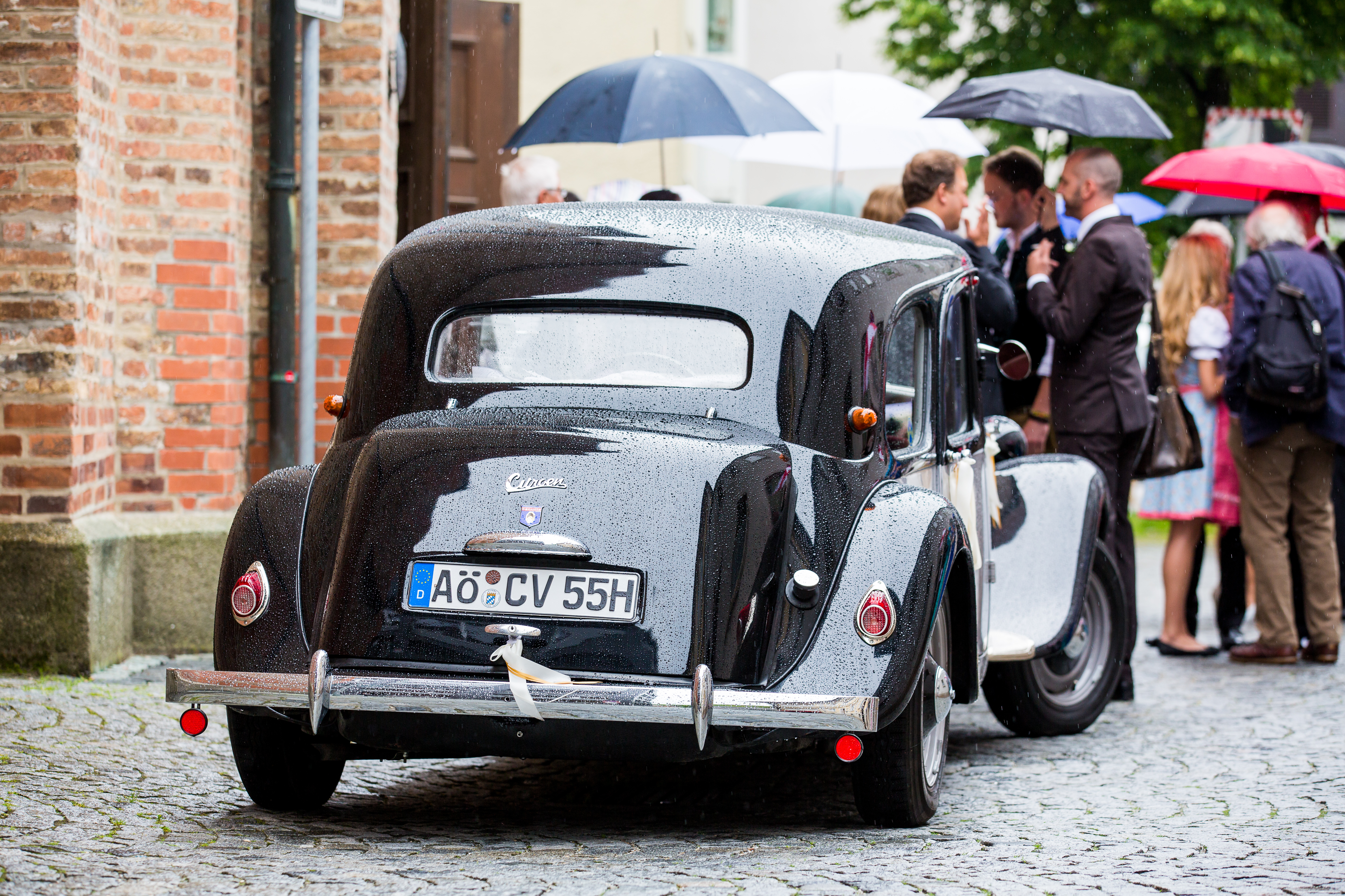 Hochzeitsauto: Citroen 11CV Familiale - der "Gangster"