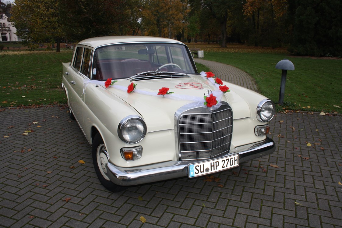 Hochzeitsauto: weiteres Beispiel für Standard Deko - Ein Auto für Ihre Sternmomente