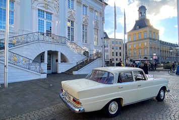 Hochzeitsauto: Mercedes Heckflosse  - Ein Auto für Ihre Sternmomente