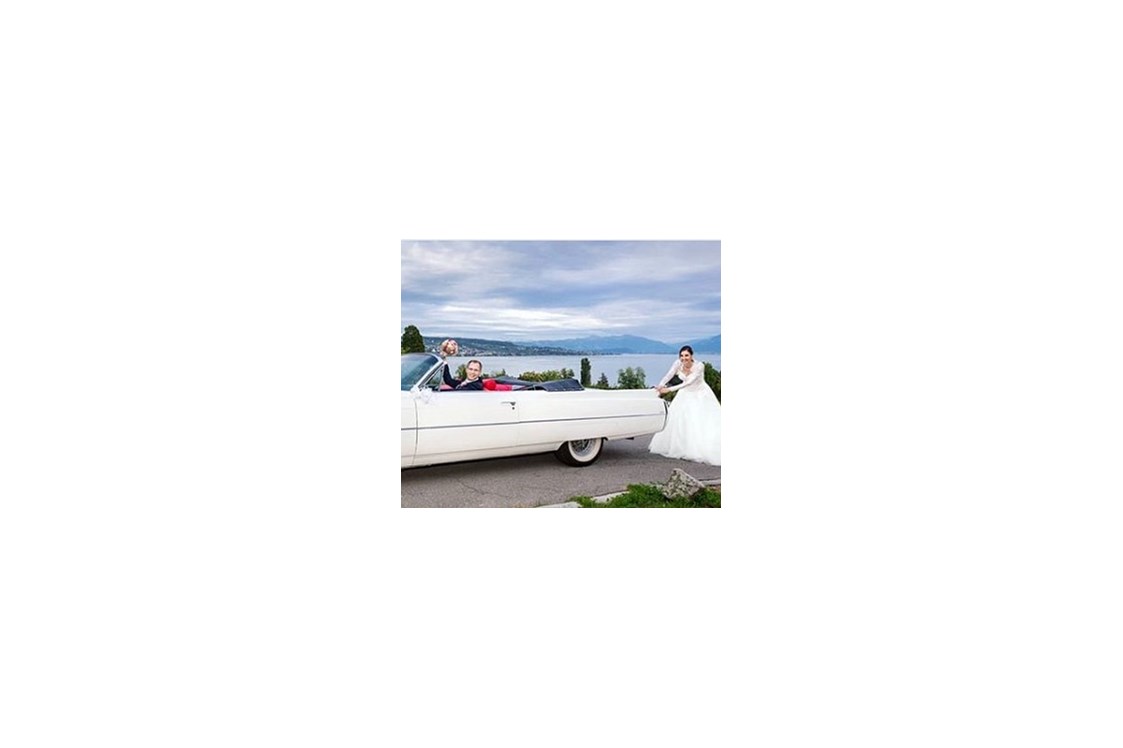 Hochzeitsauto: Frauen-Power! - Oldtimer-Traumfahrt - Cadillac Deville Cabriolet, Jg. 1964