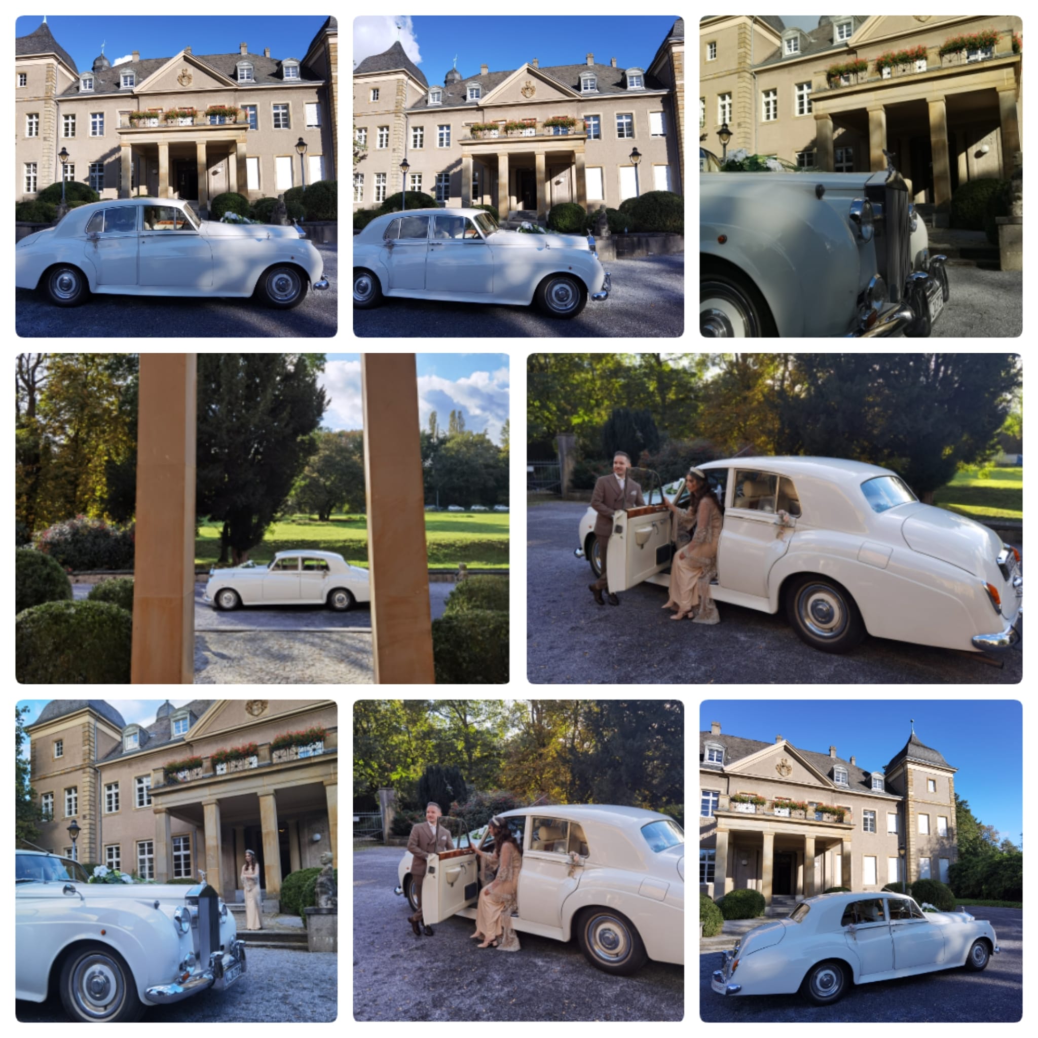 Hochzeitsauto-Vermietung - Nordrhein-Westfalen - Wir haben auch noch das London Taxi in schwarz oder weiss für Sie - Bentley/Rolls Royce Silver Cloud weiss