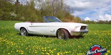 Hochzeitsauto-Vermietung - Sachsen-Anhalt - 1967er Mustang Cabrio