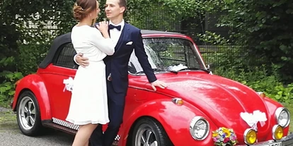 Hochzeitsauto-Vermietung - Mönchengladbach - VW Käfer Cabrio - Hochzeitsauto.NRW