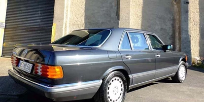 Hochzeitsauto-Vermietung - Mönchengladbach - Mercedes 560 SEL - Mercedes 230 "Strichacht" & Mercedes 560 SEL (W126)