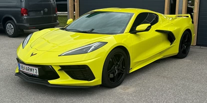 Hochzeitsauto-Vermietung - Farbe: Gelb - Oberösterreich - Chevrolet Corvette C8