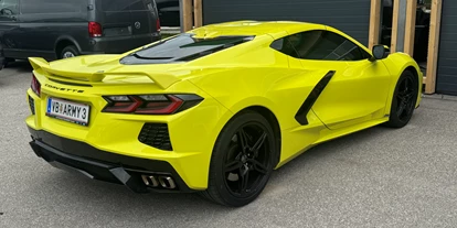 Hochzeitsauto-Vermietung - Farbe: Gelb - Oberösterreich - Chevrolet Corvette C8