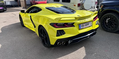 Hochzeitsauto-Vermietung - Farbe: Gelb - Oberösterreich - Chevrolet Corvette C8
