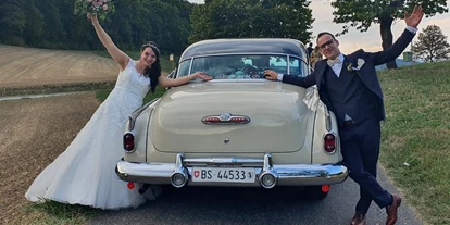 Hochzeitsauto-Vermietung - Versicherung: Teilkasko - Muttenz - Die Freude und der Dank ist gross!  - Buick Super Eight