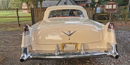 Hochzeitsauto-Vermietung - Chauffeur: nur mit Chauffeur - Gelsenkirchen - Cadillac Eldorado Cabrio 1954