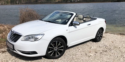 Hochzeitsauto-Vermietung - Marke: Lancia - Sbg. Salzkammergut - Lancia Flavia Cabrio, weiss - Lancia Flavia Cabrio weiss