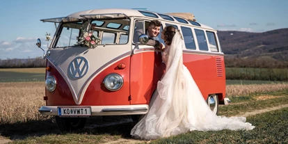 Hochzeitsauto-Vermietung - Einzugsgebiet: national - Wien-Stadt - VW Bus T1 von Book a Bulli.com