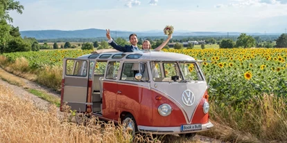 Hochzeitsauto-Vermietung - Einzugsgebiet: national - Wien-Stadt - VW Bus T1 von Book a Bulli.com