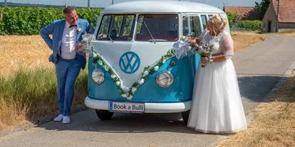 Hochzeitsauto-Vermietung - Einzugsgebiet: national - Wien-Stadt - VW Bus T1 von Book a Bulli.com