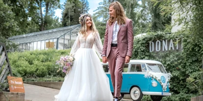 Hochzeitsauto-Vermietung - Einzugsgebiet: national - Wien-Stadt - VW Bus T1 von Book a Bulli.com