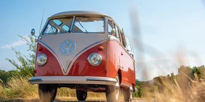 Hochzeitsauto-Vermietung - Einzugsgebiet: national - Wien-Stadt - VW Bus T1 von Book a Bulli.com