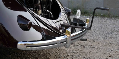 Hochzeitsauto-Vermietung - Einzugsgebiet: national - Wien-Stadt - VW Bus T1 von Book a Bulli.com