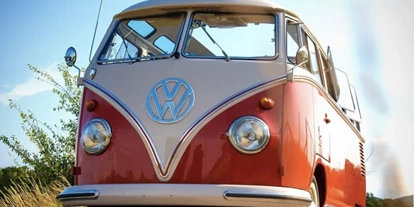 Hochzeitsauto-Vermietung - Einzugsgebiet: national - Wien-Stadt - VW Käfer 1949 Brezelkäfer von Book a Bulli.com